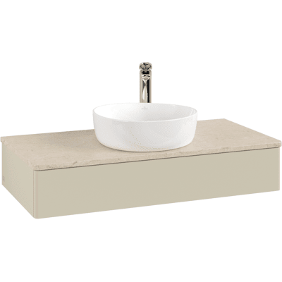 Villeroy & Boch Antao Meuble Sous Lavabo - LED, 100x19 cm - Publicité Villeroy & Boch Antao Meuble Sous Lavabo - LED, 100x19 cm - Publicité