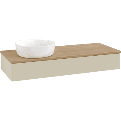 Meuble lavabo mural Villeroy & Boch Antao 120x19 cm avec éclairage LED - Publicité Meuble lavabo mural Villeroy & Boch Antao 120x19 cm avec éclairage LED - Publicité