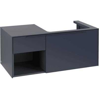 Villeroy & Boch Subway 3.0 Armoire de salle de bain - Marine Blue, 2 tiroirs, LED - Publicité Villeroy & Boch Subway 3.0 Armoire de salle de bain - Marine Blue, 2 tiroirs, LED - Publicité