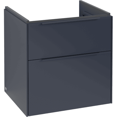 Villeroy & Boch Subway 3.0 Meuble Sous-vasque - Marine Blue, 2 Tiroirs, Éclairage LED - Publicité Villeroy & Boch Subway 3.0 Meuble Sous-vasque - Marine Blue, 2 Tiroirs, Éclairage LED - Publicité