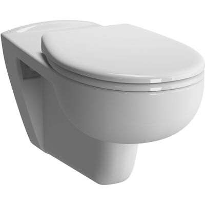 Vitra Conforma WC Suspendu - Bidet - Accessible aux fauteuils - Publicité Vitra Conforma WC Suspendu - Bidet - Accessible aux fauteuils - Publicité