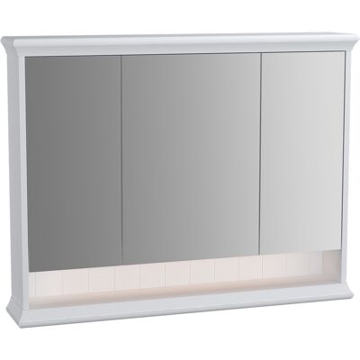 VitrA Valarte Armoire Miroir LED - 98cm, 3 Portes, Blanc - Publicité VitrA Valarte Armoire Miroir LED - 98cm, 3 Portes, Blanc - Publicité