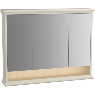 Vitra Valarte Armoire Miroir LED - 98x17x76cm - 3 Portes - Publicité Vitra Valarte Armoire Miroir LED - 98x17x76cm - 3 Portes - Publicité