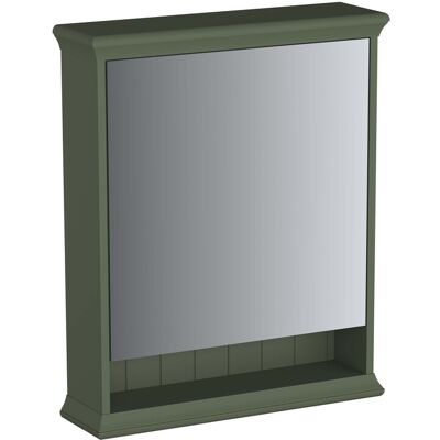 Vitra Valarte Armoire de Toilette LED - Étagère ouverte, porte miroir, vert vintage - Publicité Vitra Valarte Armoire de Toilette LED - Étagère ouverte, porte miroir, vert vintage - Publicité