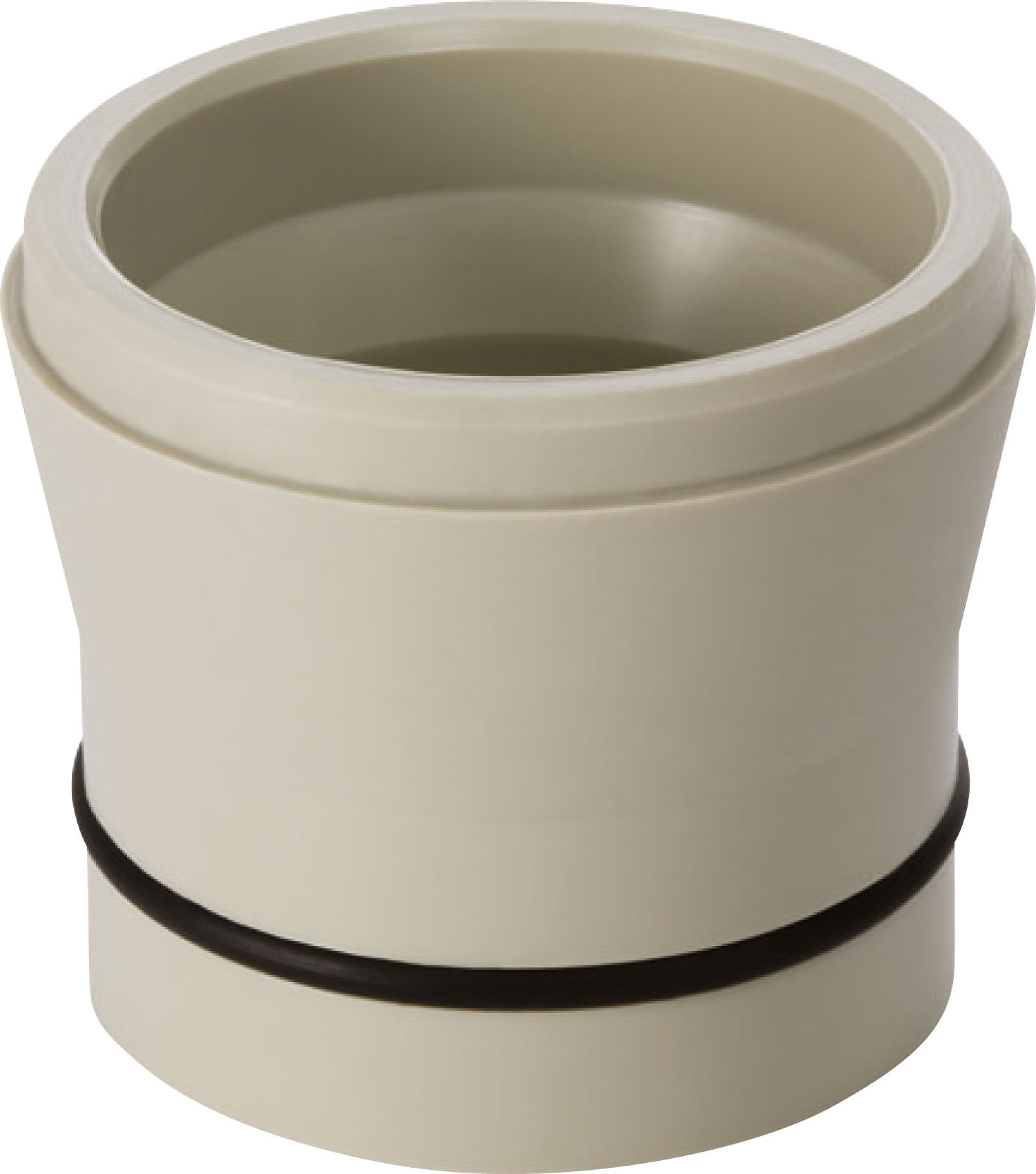 Geberit cône de tube 352333081 Ø 50/46 mm, avec joint torique, plastique, gris galet