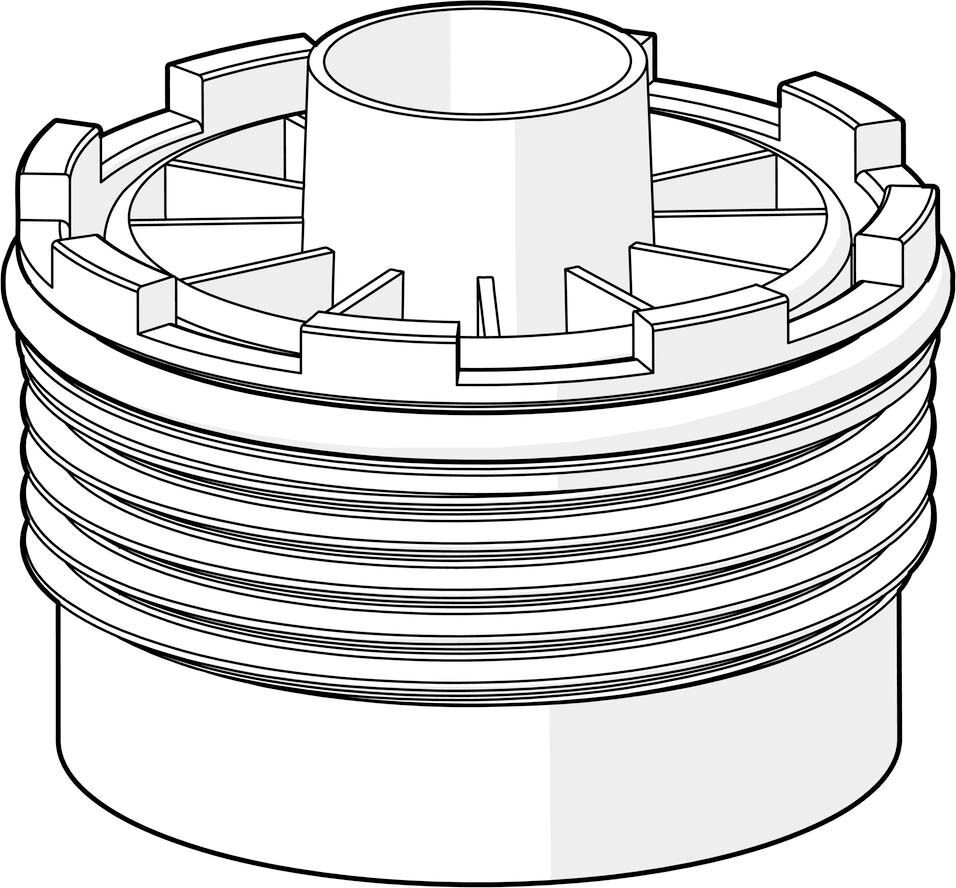 Hansa cache Strahlregler M18.5 x 2000 ND, TJ-M 59913489