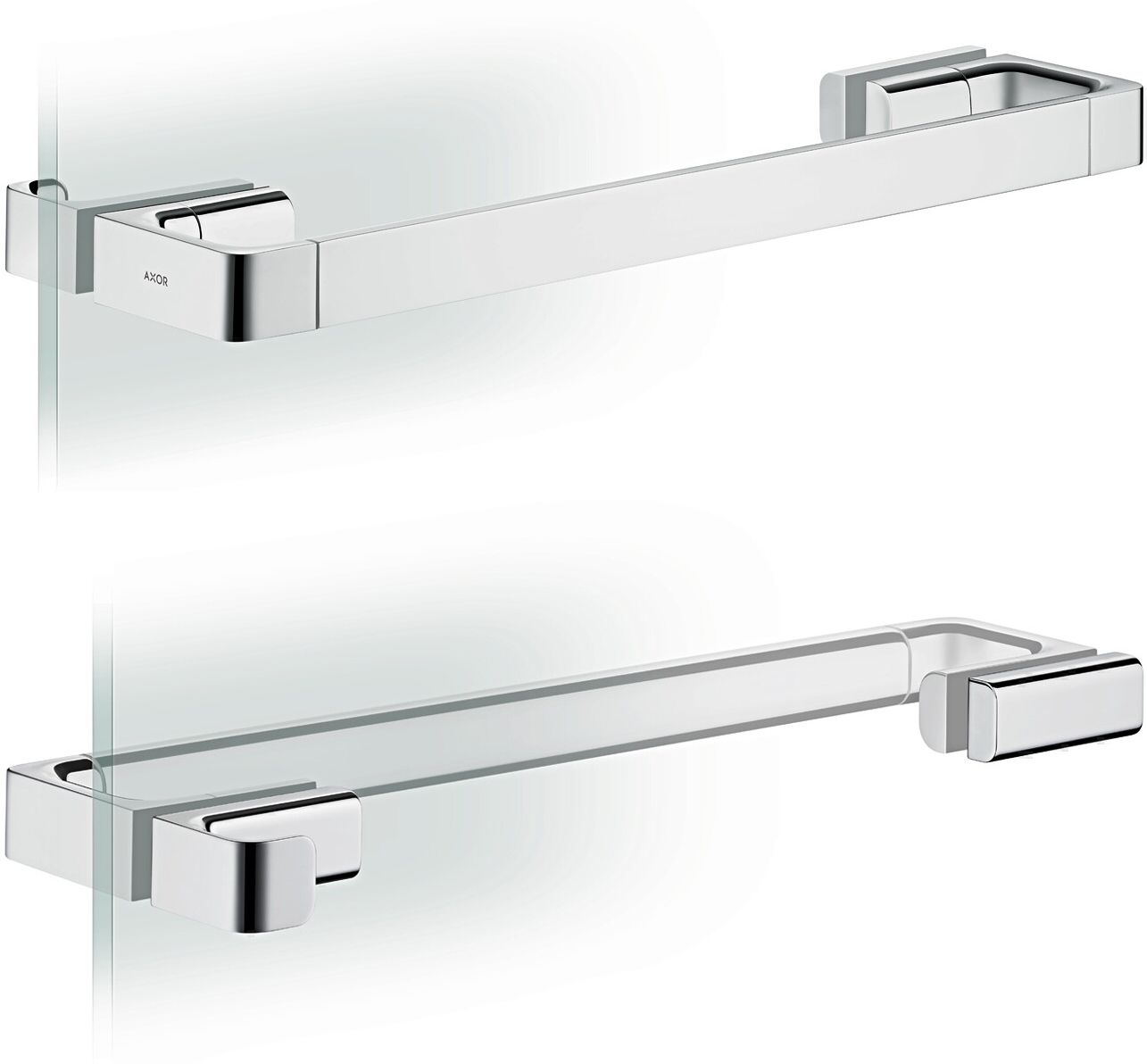 Hansgrohe Axor Universal Circular poignée de porte de douche 42837000 444mm, chromé