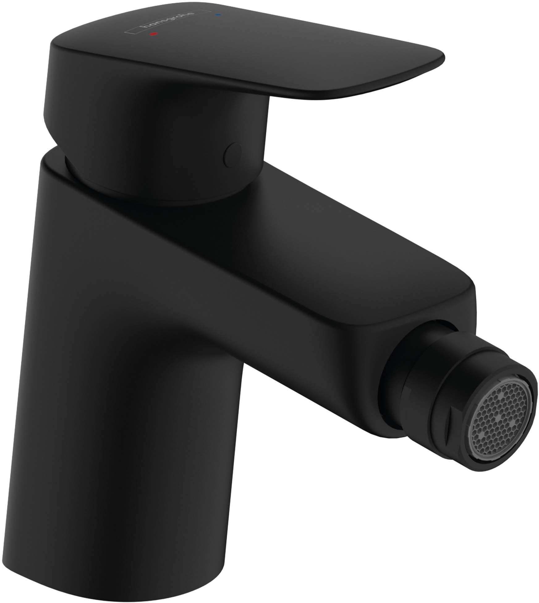 Hansgrohe Logis mitigeur de bidet 71204670 ComfortZone 70, hauteur de bec 71 mm, saillie 119 mm, noir mat