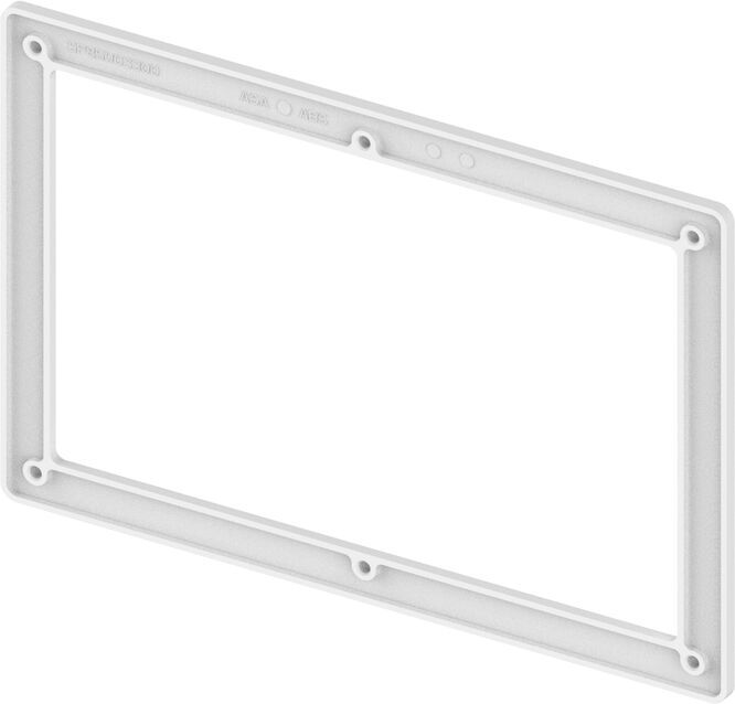 TECE TECEsolid cadre d'espacement 9240440 blanc, 220x150x4mm