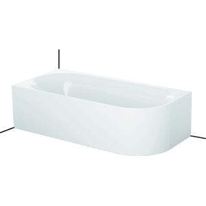 Bette BetteLux Oval silhouette baignoire 3427-287CERVS starwhite, 195x95x45cm