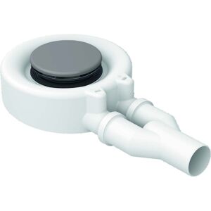 Bette set de vidage pour Bette douche B574-412 quartz, 1930 , 85 l / sec., drainage lateral