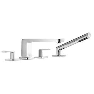 Dornbracht quatre trous Lulu 27512710-00 pour montage sur bord de baignoire / carrelage, chrome