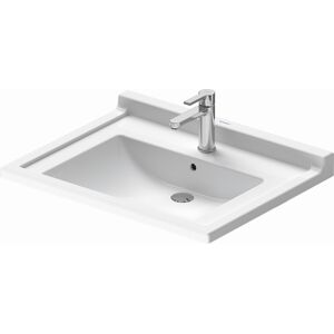 Duravit Starck 3 Vital lavabo 0309700000 70 x 54,5 cm, blanc, avec trou pour robinetterie et trop-plein