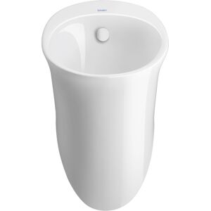 Duravit White Tulip aspiration Urinal 2817302007 32x34cm, entree par derriere, sortie horizontale, avec braguette, blanc HygieneGlaze