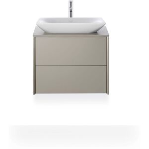 Duravit Viu lavabo 2358600000 60x43cm, blanc, poli, sans trou du robinet, sans trop - plein, sans plate - forme du robinet