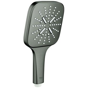 Grohe Rainshower douche 26582AL0 graphite dur brosse, 3 modes de jet, avec un debit limiteur 9,5 l / min