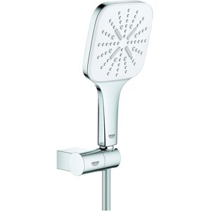 Rainshower Grohe murale Rainshower 26588LS0 blanc lune, 3 modes de jets, limiteur de debit 9,5 l / min