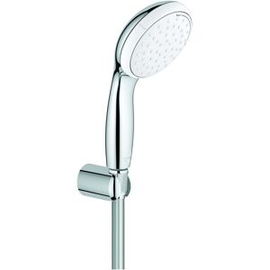 Grohe Tempesta 100 set de baignoire 279810E chrome, 2 modes de jet, avec support mural