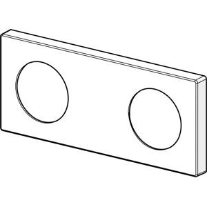 Rosace Hansa 175 x 75 mm chrome a Matrix 59913703 chr