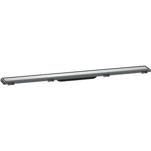 Hansgrohe RainDrain Match caniveau de douche 56037000 70cm, kit de finition, avec cadre reglable en hauteur, chrome