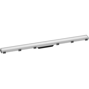 Hansgrohe RainDrain Match caniveau de douche 56041700 100cm, set de finition, avec cadre reglable en hauteur, blanc mat