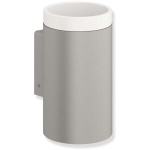 Hewi System 162 mug 162.04.11060AX revetement par poudre gris clair perle mica mat profond/polyamide blanc mat, cylindrique