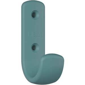 Hewi 477 patere 477.90B06155 72x22x47mm, avec entretoise 62mm, mat, bleu aqua