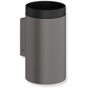 Hewi System 162 mug 162.04.11060ER revetement par poudre, gris fonce perle mica mat profond/noir profond mat, cylindrique