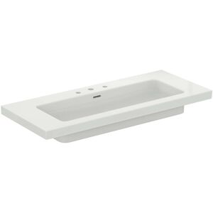 Ideal Standard lavabo T4372MA 3 trous pour robinetterie, avec trop-plein, 1210 x 510 x 150 mm, blanc Ideal Plus