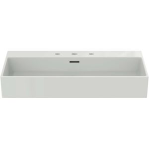 Ideal Standard lavabo T3897MA avec 3 trous pour robinetterie, avec trop-plein, 800 x 450 x 150 mm, blanc Ideal Plus