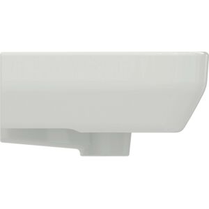 Ideal Standard life A lave-mains T4669MA 35x30x15cm, avec trou pour robinetterie et trop-plein, robinet a droite, blanc Ideal Plus