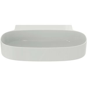 Ideal Standard X lavabo T4990MA sans trou pour robinetterie, sans trop-plein, meule, 600 x 500 x 135 mm, blanc Ideal Plus