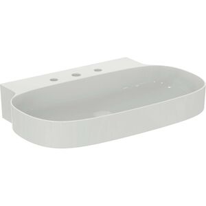 Ideal Standard X lavabo T4397MA 3 trous pour robinetterie, sans trop-plein, 750 x 500 x 130 mm, blanc Match Plus