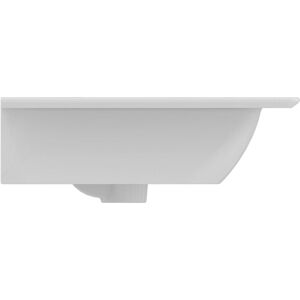 Air Ideal Standard vasque double E0273MA 124x46cm, blanc Ideal Plus, avec trous pour robinetterie et trop-plein