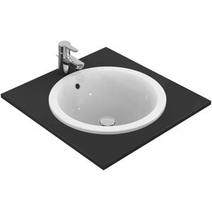 Ideal Standard vasque a encastrer E5053MA 48 cm, blanc Ideal Plus, sans trou pour robinetterie