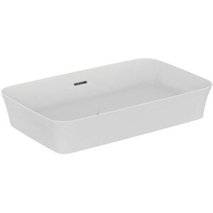 Ideal Standard E1887MA 65x40x12cm, avec trop-plein, sans trou pour robinetterie, blanc Ideal Plus