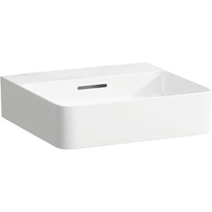 LAUFEN VAL lave-mains a poser 8162800001091 45x42cm, sans robinet, avec chevauchement, ceramique saphir