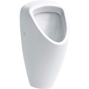 LAUFEN Caprino Plus aspiration Urinal 8420624004001 avec mouche, blanc , entree a l'exterieur