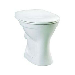 Vitra Normus WC a chasse d'eau au sol 6888L003-1030 blanc , sortie exterieure horizontale, profondeur 460 mm