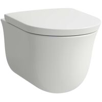 LAUFEN Le nouveau classique WC compact H8208517570001 37x53cm, sans monture, blanc mat