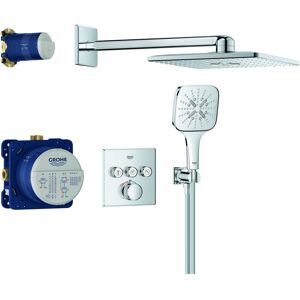 Grohe Grohtherm Smartcontrol système de douche 34864000 encastré, chromé