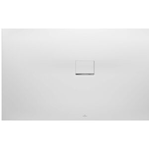 Villeroy und Boch Villeroy & Boch Squaro Infinity douche match0 UDQ1190SQIRV3S, 110 x 90 x 4 cm, gris