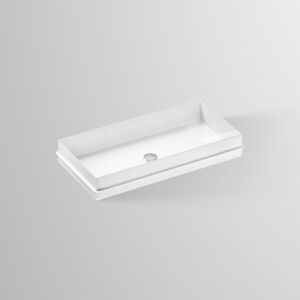 Alape EB.ME750 Lavabo encastré - Rectangulaire Acier Blanc - Publicité Alape EB.ME750 Lavabo encastré - Rectangulaire Acier Blanc - Publicité