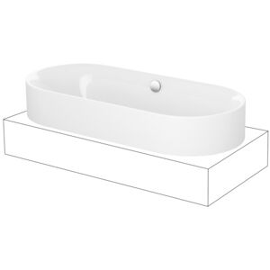 Baignoire Bette Lux Oval Highline - 190x90cm, Blanc - Publicité Baignoire Bette Lux Oval Highline - 190x90cm, Blanc - Publicité