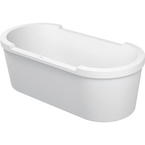 Duravit Modèle 700012 - Baignoire Ovale Autoportante avec Dossiers Inclinés - Publicité Duravit Modèle 700012 - Baignoire Ovale Autoportante avec Dossiers Inclinés - Publicité