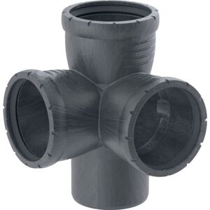 Geberit Pro Silent DN 100/90/90 - Raccord d'évacuation - Publicité Geberit Pro Silent DN 100/90/90 - Raccord d'évacuation - Publicité