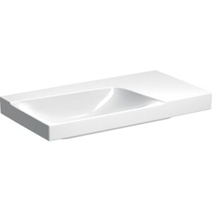 Lavabo Xeno 2 de Keramag - 90x48 cm, Blanc, Sans trou pour robinet - Publicité Lavabo Xeno 2 de Keramag - 90x48 cm, Blanc, Sans trou pour robinet - Publicité