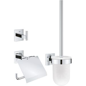 Grohe Start Cube WC set 3 en 1 41123000 chromé - Publicité Grohe Start Cube WC set 3 en 1 41123000 chromé - Publicité