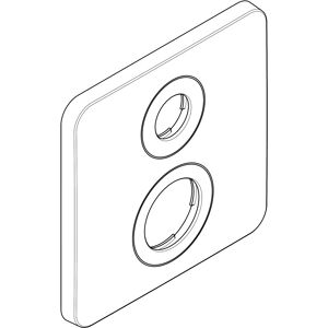 Hansgrohe Rosette Axor Citterio M Thermostat - Rosette pour Thermostat - Publicité Hansgrohe Rosette Axor Citterio M Thermostat - Rosette pour Thermostat - Publicité