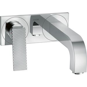 Hansgrohe Citterio Robinet mural - Coupe diamantée, 220mm projection - Chrome - Publicité Hansgrohe Citterio Robinet mural - Coupe diamantée, 220mm projection - Chrome - Publicité